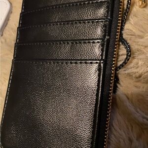 Elegant Black & Card Holder Nwot